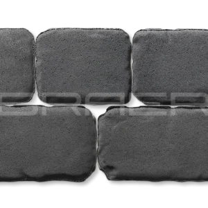 Тротуарная плитка Ривьера, Серый, 60 мм