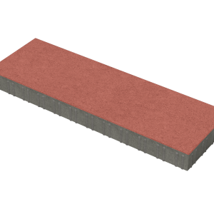 Тротуарная плитка Патио XL «Красный» 80 мм