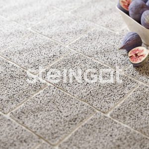 Тротуарная плитка Старый город Bianco Nero 60 мм